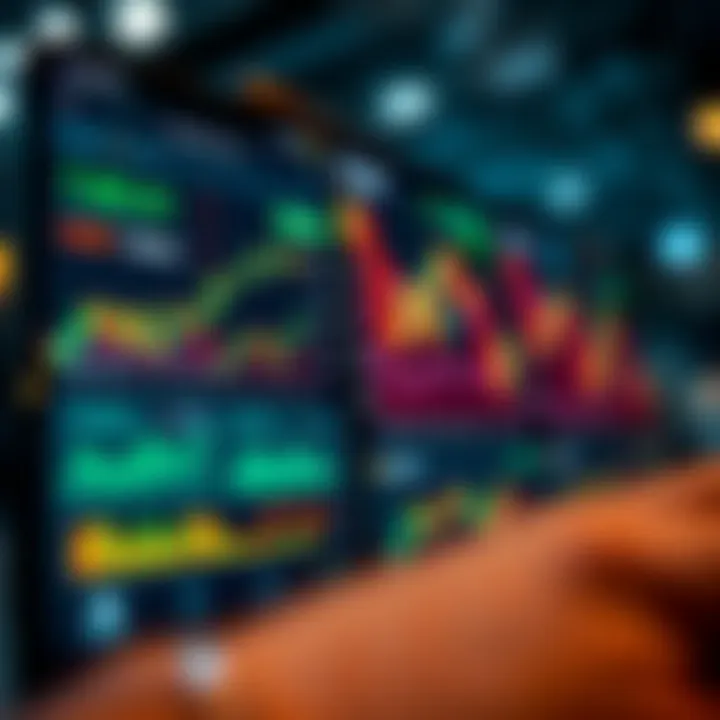 User-friendly interface of a trading app showing various market charts and trading options