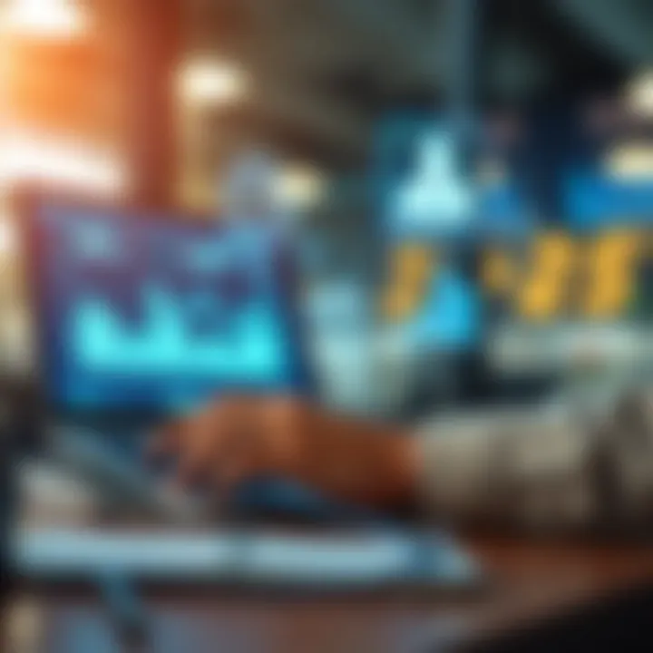 Conceptual graphic showing technology integration enhancing fraud detection capabilities