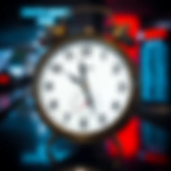 South African Forex Market Hours and Trading Overlaps Clock displaying South African local time aligned with forex market hours and overlaps