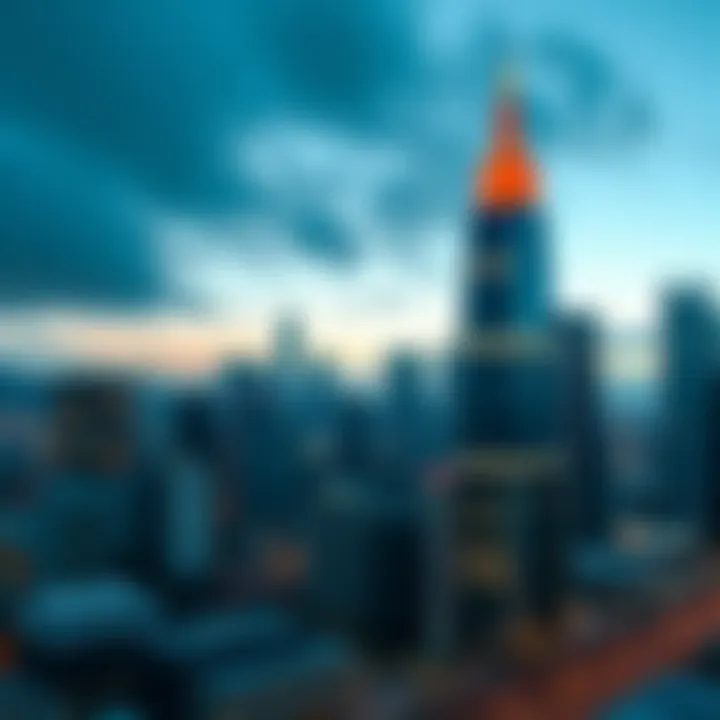 Yokohama city skyline with financial district showcasing forex trading hubs