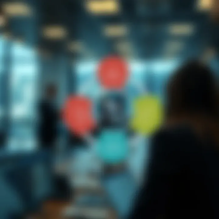 Diagram illustrating risk identification, assessment, and mitigation in business operations