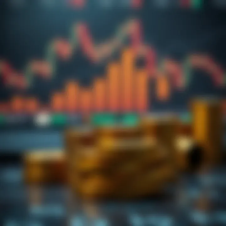 Conceptual illustration of risk management tools in forex trading