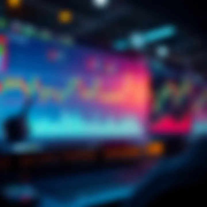 Forex trading software interface displaying currency charts and analytics for South African traders