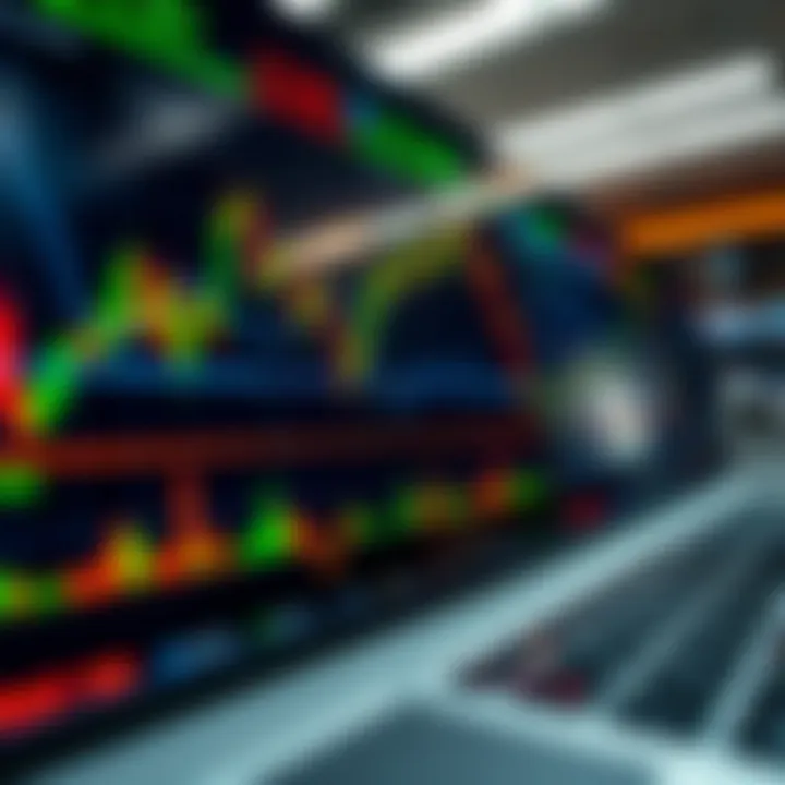Real-time forex trading platform displaying currency pairs with live price charts and market indicators