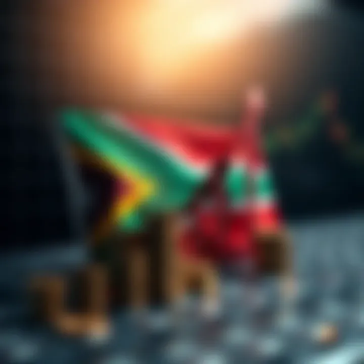 Graph showing upward trend in forex trading profits with South African flag