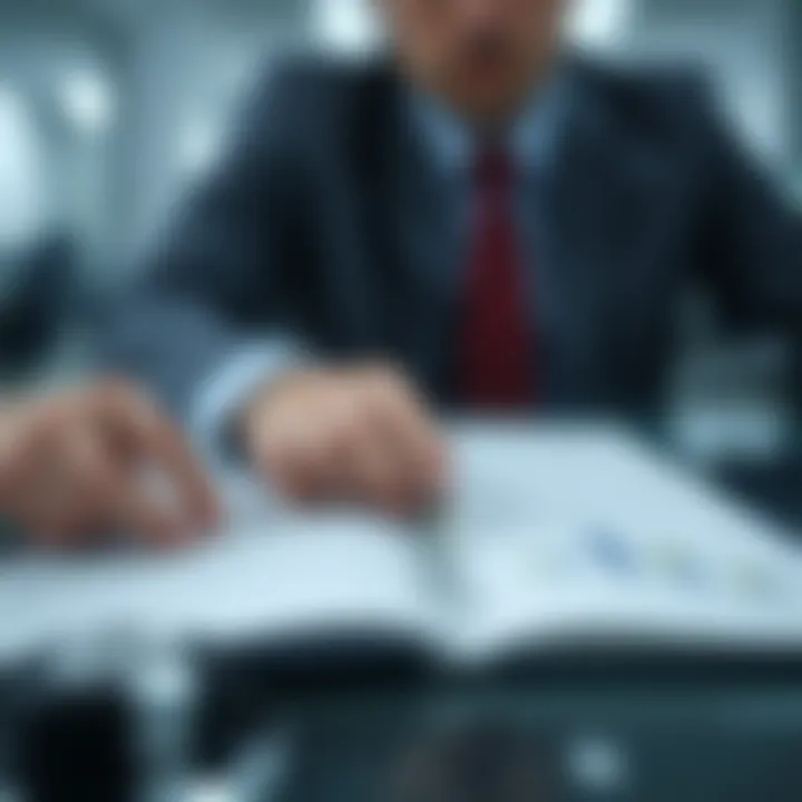 Visual representation of risk management contributing to organizational stability and compliance