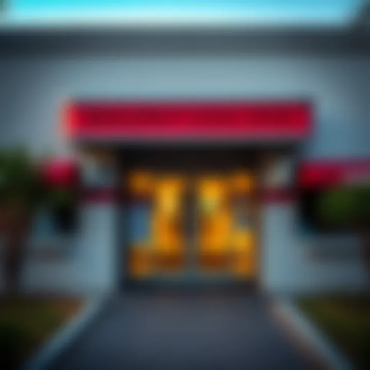 Entrance of Winklespruit Licence Office with clear signage and accessible pathways