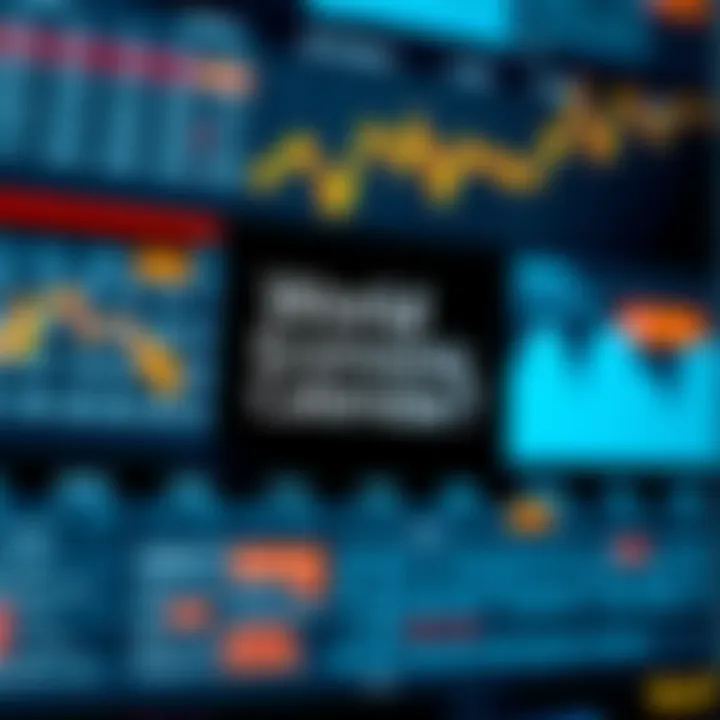 Global economic calendar showing key financial events marked on a digital interface