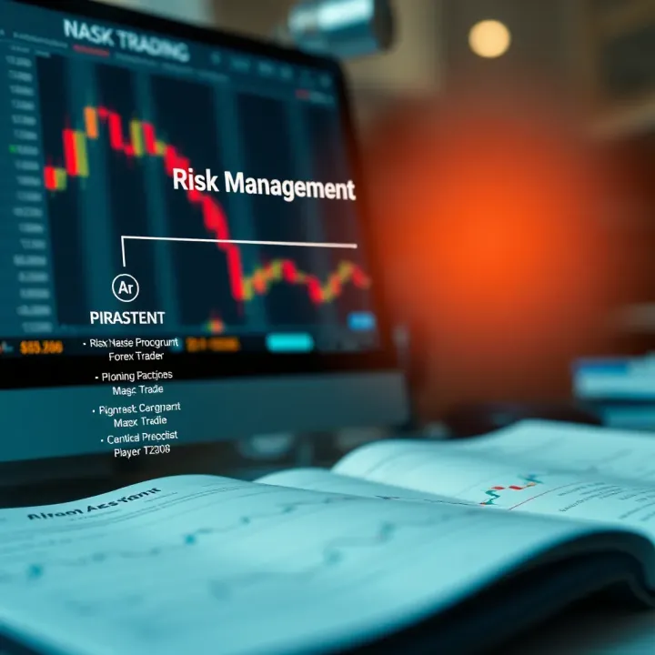 Diagram illustrating risk management and money management principles in forex trading
