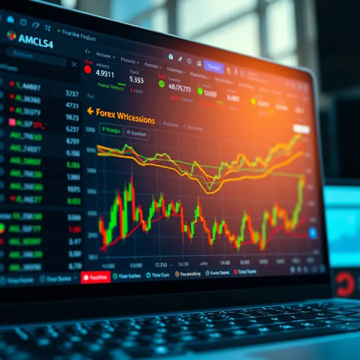 Online forum interface displaying forex trading discussions and charts