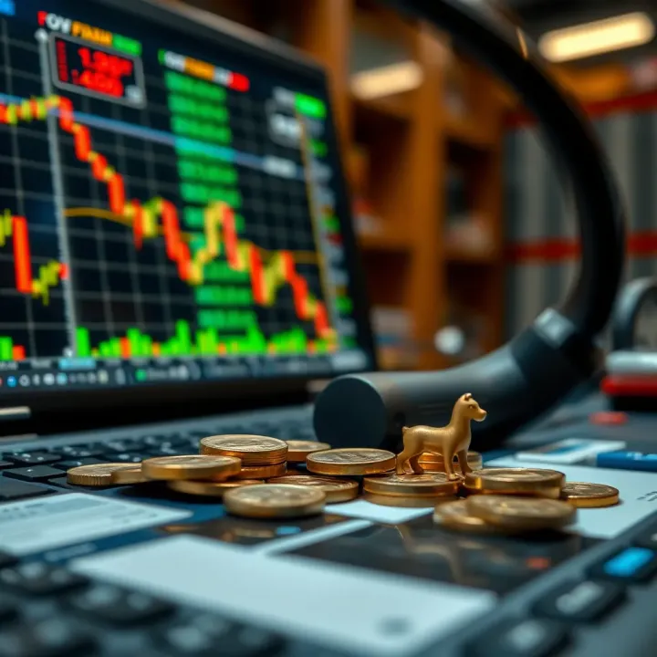 Visual representation of secure funding methods and risk management strategies for South African forex traders