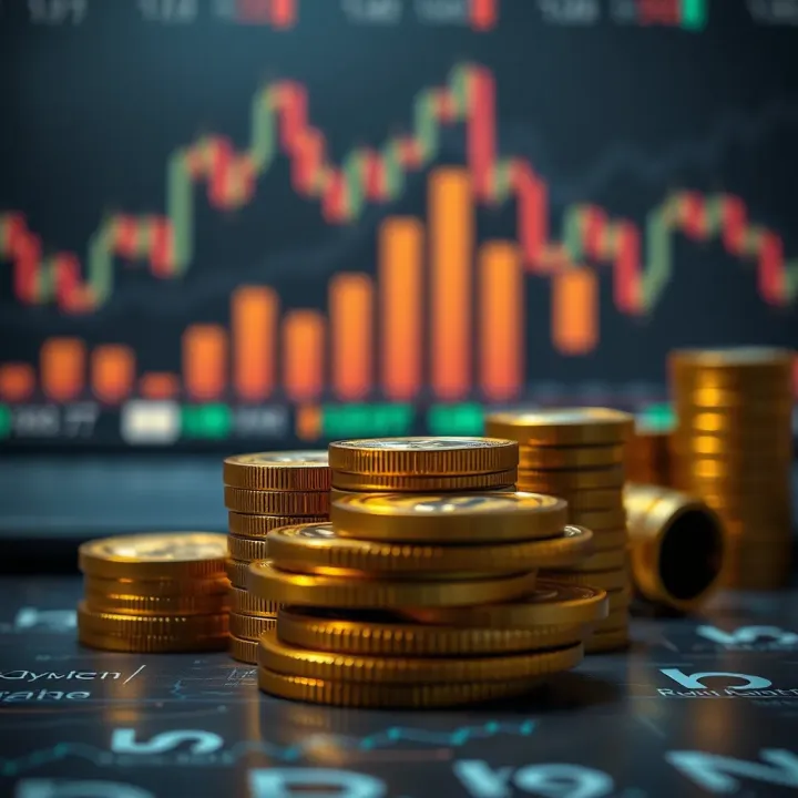 Conceptual illustration of risk management tools in forex trading