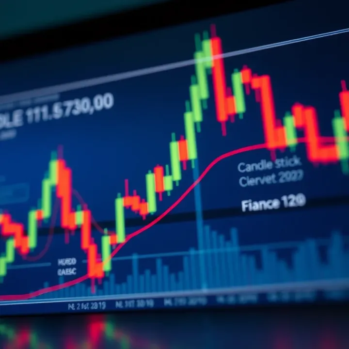 Diagram showing common candlestick formations used to predict market reversals and trends
