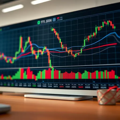 Chart displaying various candlestick patterns used in trading analysis