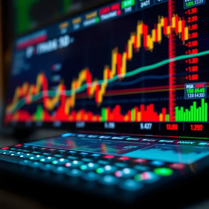 Illustration of risk management tools and market timing strategies for forex trading