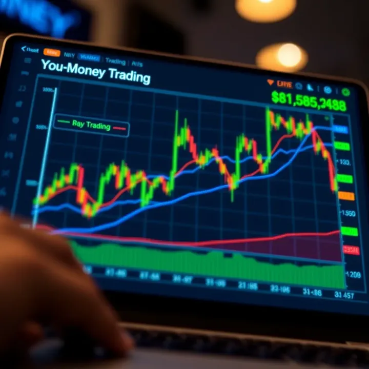 Graph showing potential risks and strategic approaches in binary options trading for South African market